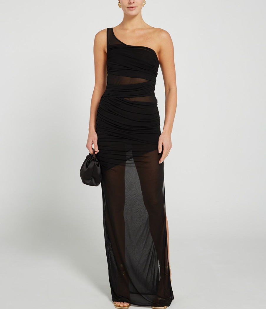 Clothing Gauge81 | Moni One Shoulder Dress In Black