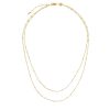 Accessories Missoma | Double Chain Necklace In Gold