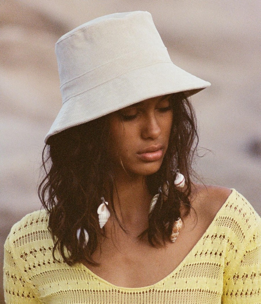 Accessories Lack of Color | Dunes Bucket Hat In Beige