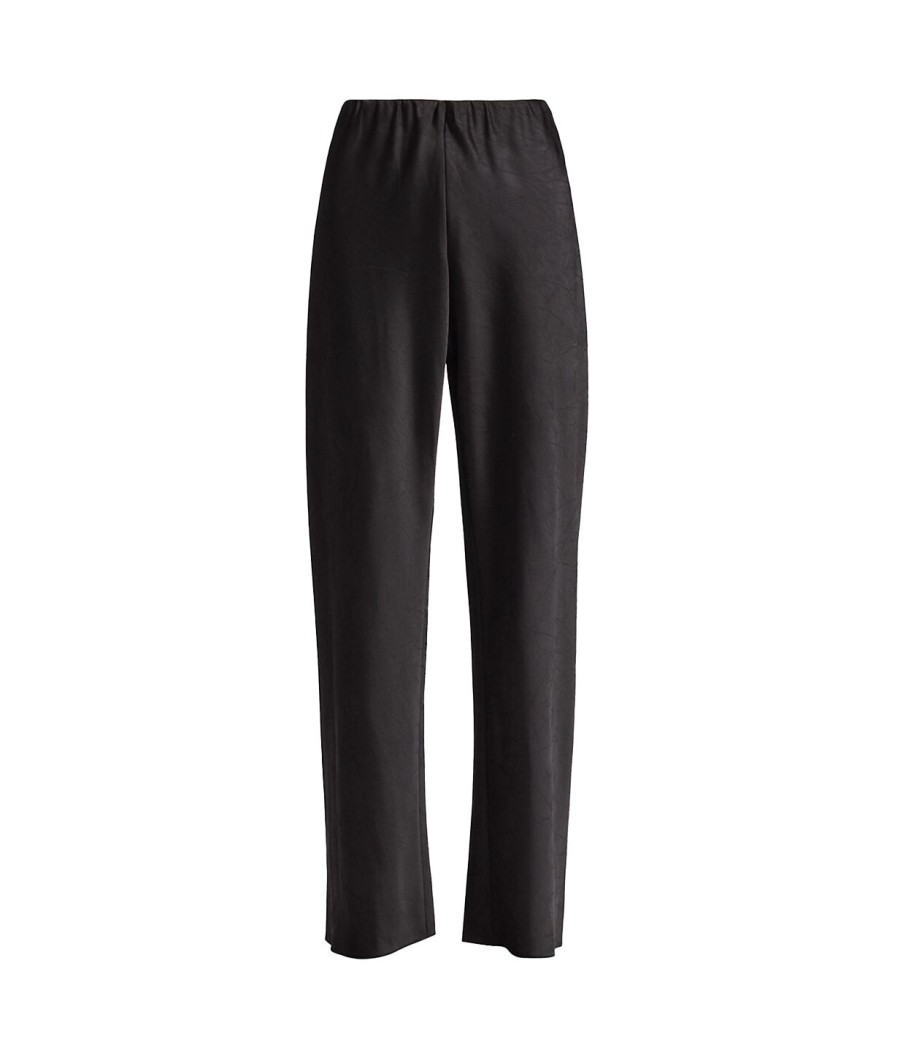 Clothing Vince | Fluid Bias Pant In Black