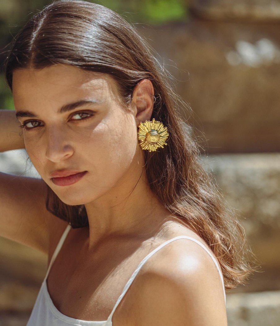 Accessories YSSO | Ilios Earrings In Gold