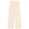 Clothing Loulou Studio | Idai Tailored Pants In Cream Rose