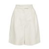 Clothing Friends with Frank | Ada Linen Shorts In Ivory