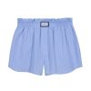 Clothing Yaitte | Palma Short In Baby Blue And Cappuccino