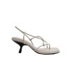 Shoes La Tribe | Lily Strappy Heel In Milk