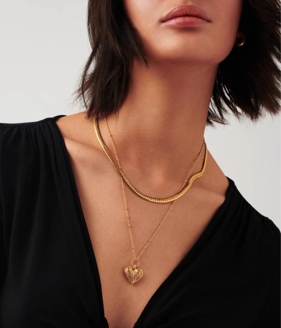 Accessories Missoma | Camail Chain Necklace In Gold