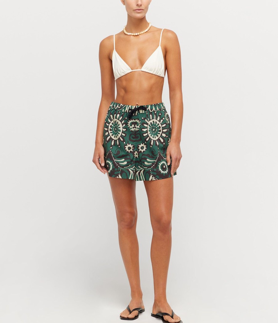 Clothing Sea NY | Cover Up Shorts In Charlough Print