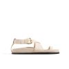 Shoes A.Emery | Dula Leather Sandal In Eggshell