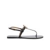 Shoes Mercedes Castillo | Drew Flat Sandal In Black