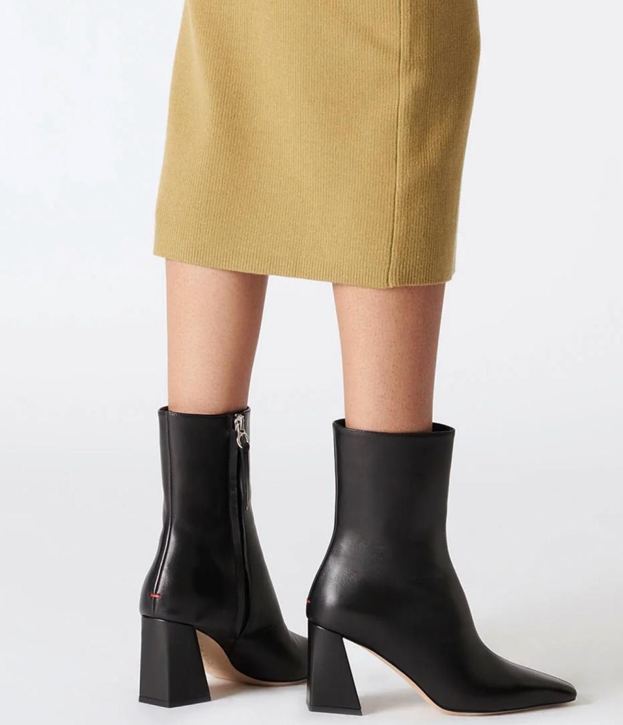 Shoes Aeyde | Irene Nappa Leather Boot In Black