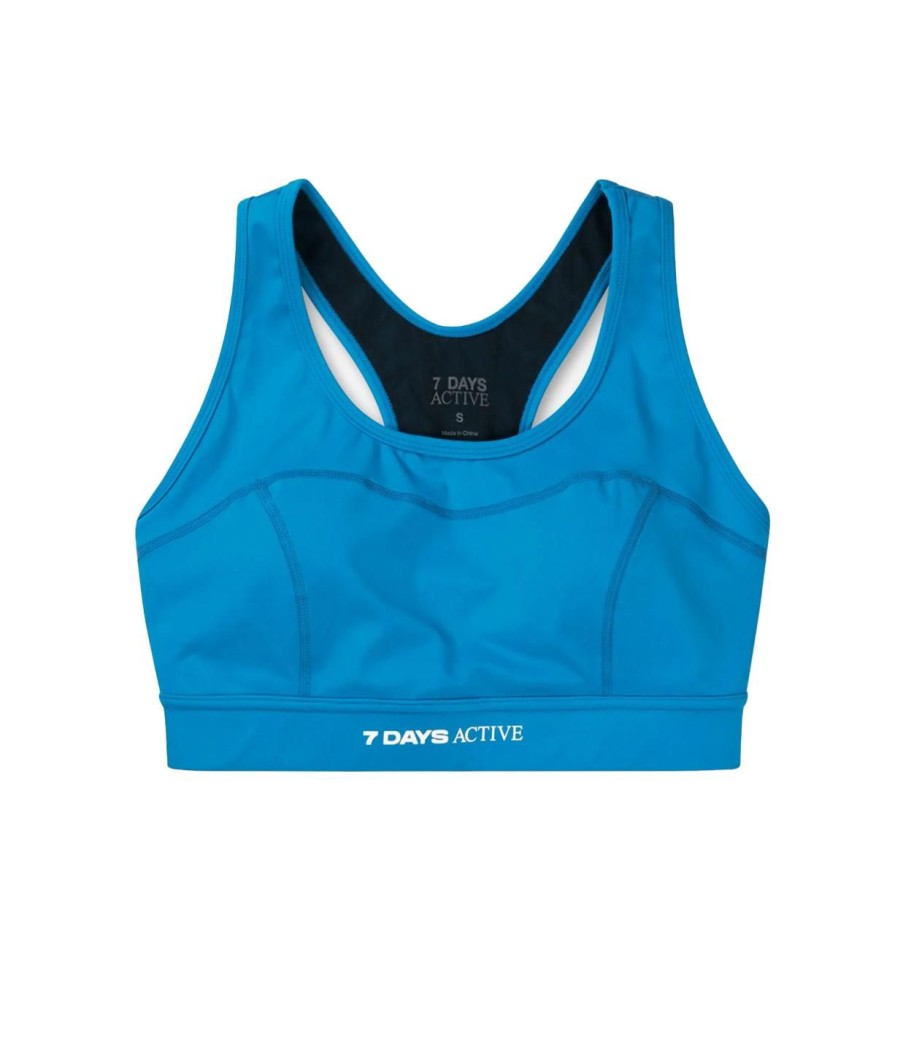 Clothing 7 Days Active | Sculpt Bra In Indigo Bunting