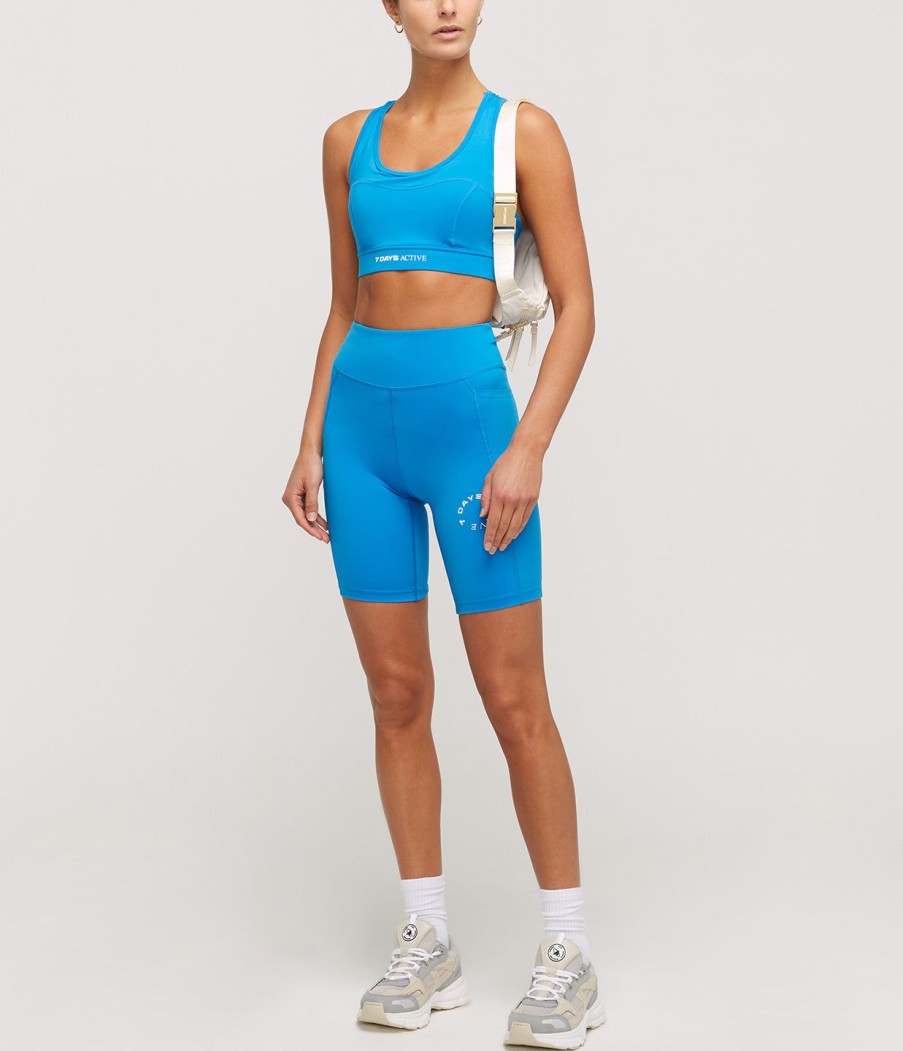 Clothing 7 Days Active | Sculpt Bra In Indigo Bunting