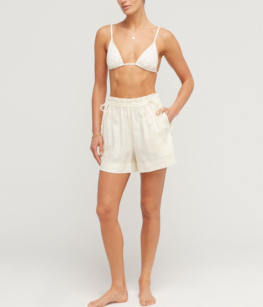 Clothing Peony | Weekend Tie Short In Fleur