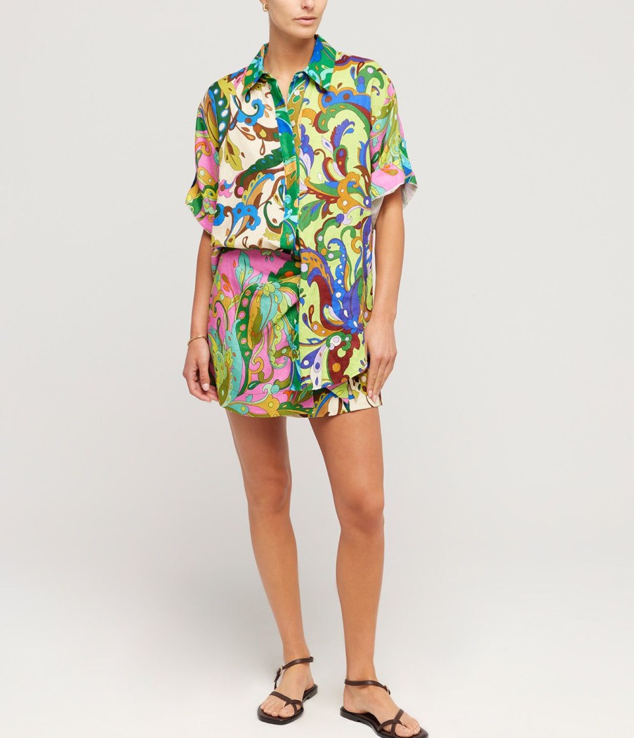 Clothing Alemais | Yvette Shirt In Multi