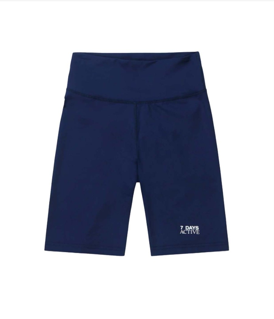 Clothing 7 Days Active | Heavy Bike Shorts In Navy