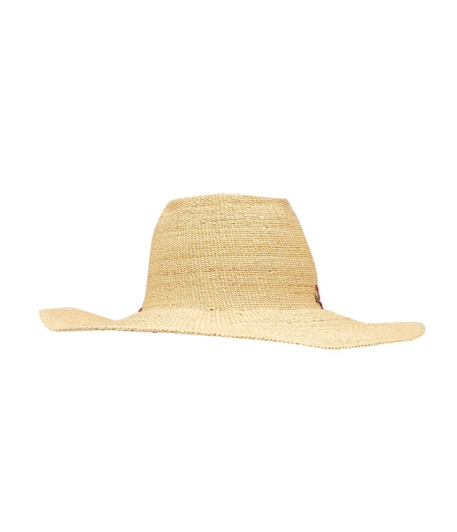 Accessories Casa Catinella | Wide Beach Hat In Natural