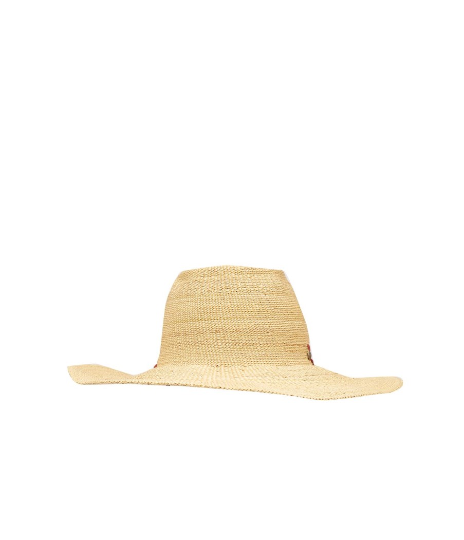 Accessories Casa Catinella | Wide Beach Hat In Natural