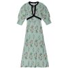 Clothing Rixo | Petra Dress In Mint Vintage Bunch