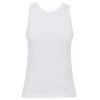 Clothing Albus Lumen | High Neck Knit Singlet In White