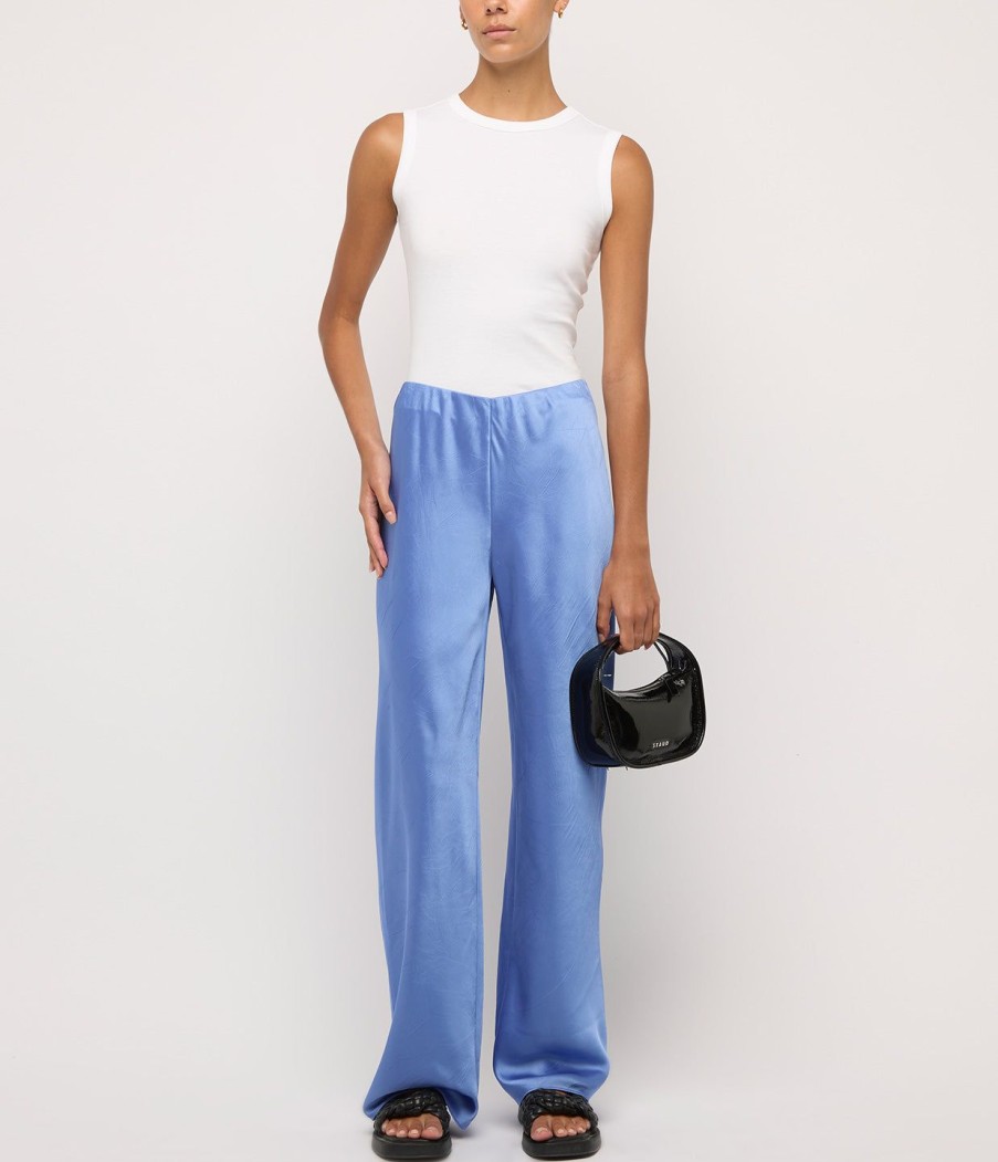 Clothing Vince | High Waist Satin Bias Pant In Aria