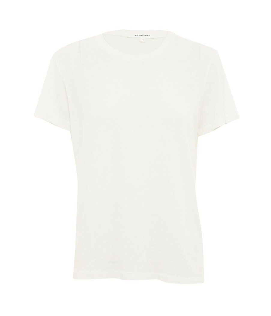 Clothing SLVRLAKE | Boy Tee In Natural White