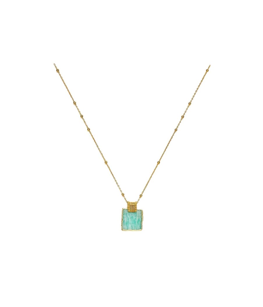 Accessories Missoma | Amazonite Lena Necklace In Gold