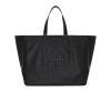 Accessories Anine Bing | Large Rio Tote In Black Leather