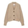 Clothing Anine Bing | Maxwell Wool Cardigan In Camel