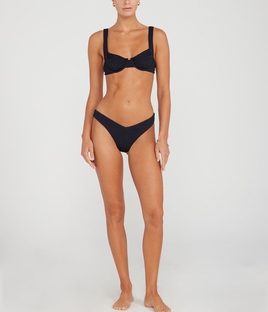 Clothing Fella | Casanova Bikini Top In Black