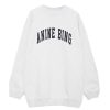 Clothing Anine Bing | Tyler Sweatshirt In Heather Grey With Black