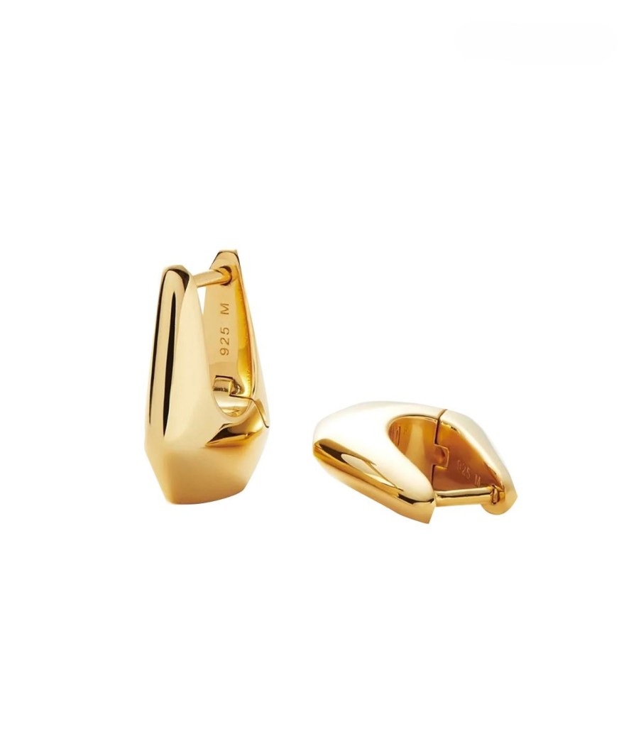 Accessories Missoma | Lucy Williams X Missoma Arco Small Hoop Earring In Gold