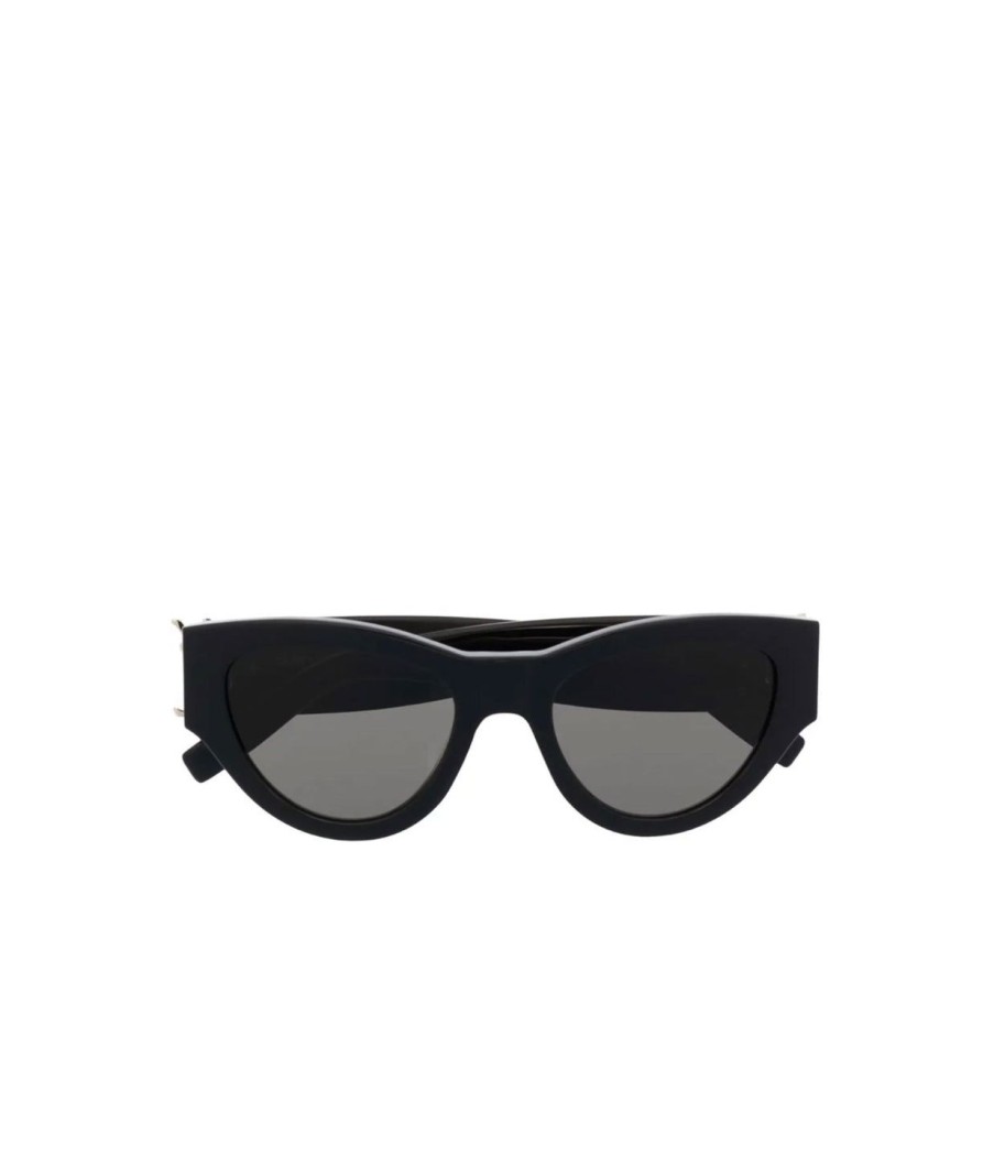 Accessories Saint Laurent | Cat-Eye Monogram Sunglasses In Black