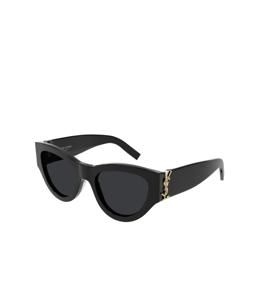 Accessories Saint Laurent | Cat-Eye Monogram Sunglasses In Black