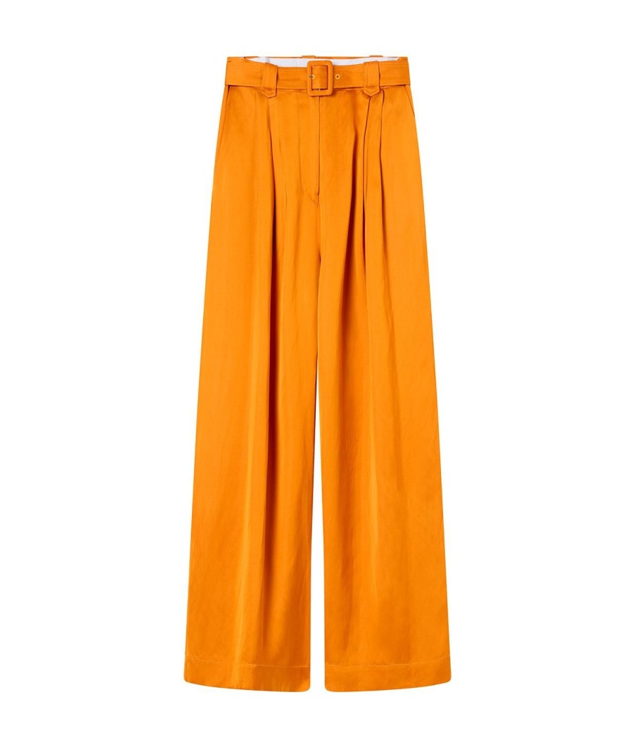 Clothing Lee Mathews | Florentina Relaxed Pant In Marigold