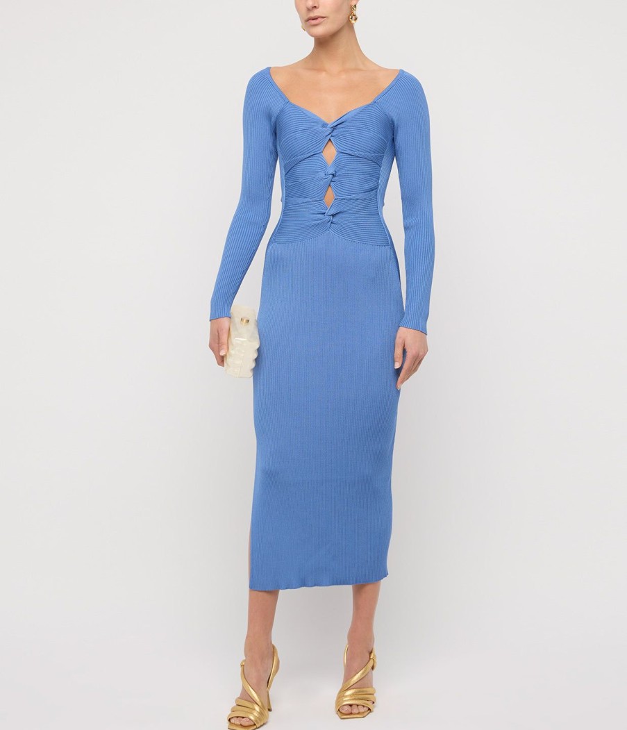 Clothing Cult Gaia | Melissa Knit Dress In Glacier