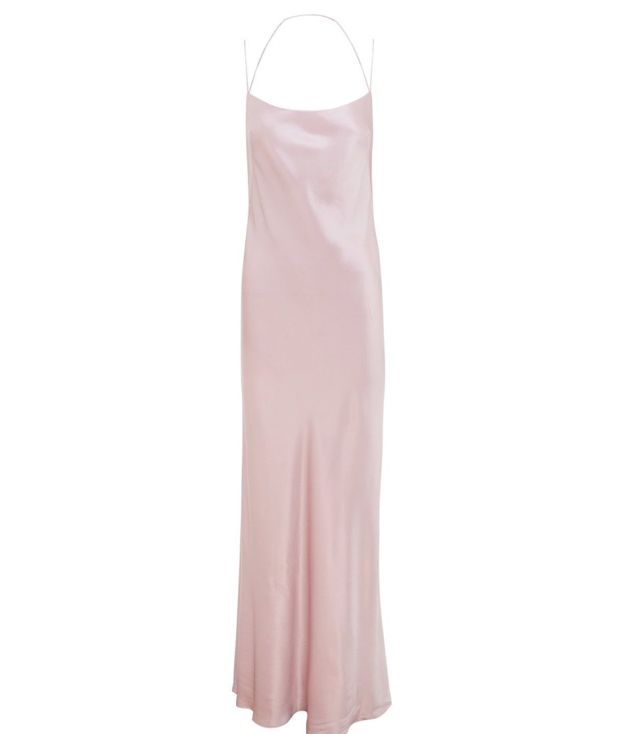 Clothing Michael Lo Sordo | Floss Cammisole Slip Dress In Baby Pink