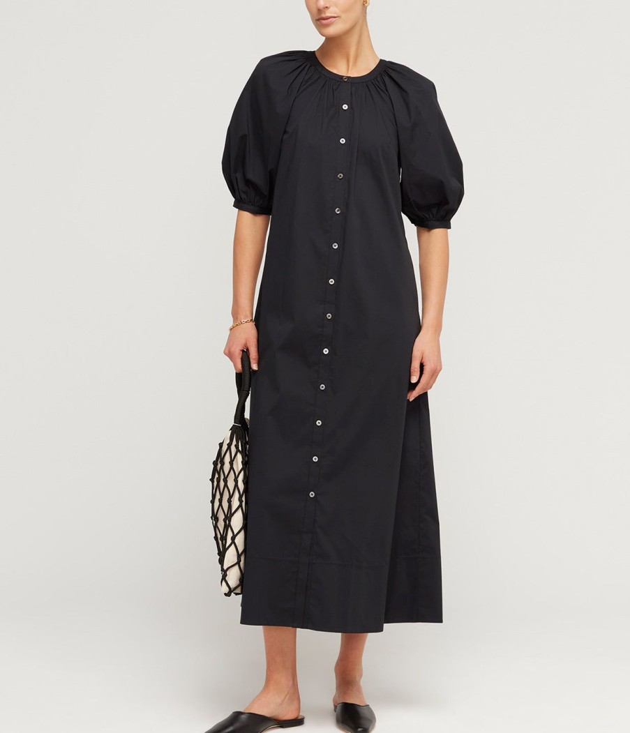 Clothing Staud | Vincent Dress In Black