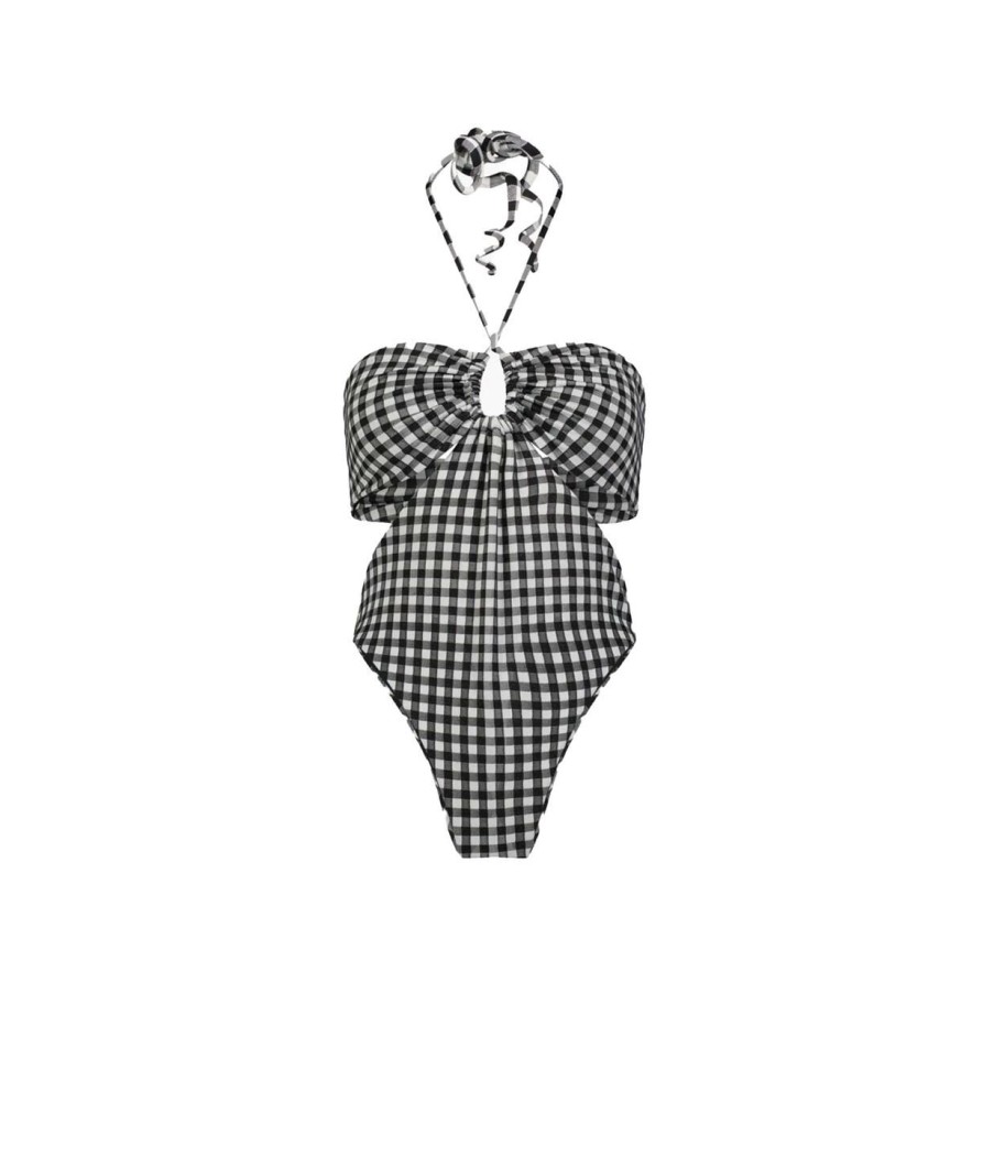 Clothing Mara Hoffman | Blanca One Piece In Olympia Plaid