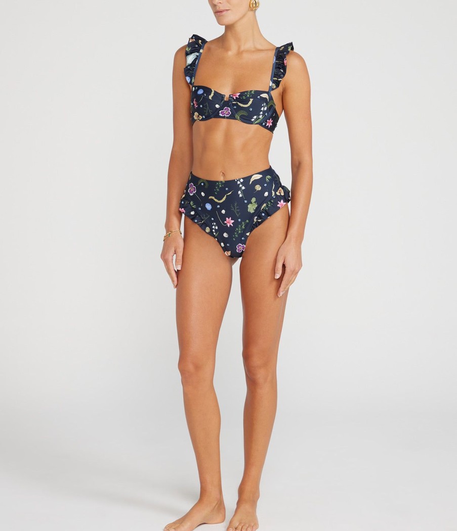 Clothing Agua by Agua Bendita | Kiwi Bikini Top In Tesoro