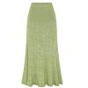 Clothing Anna Quan | Amber Maxi Skirt In Pesto