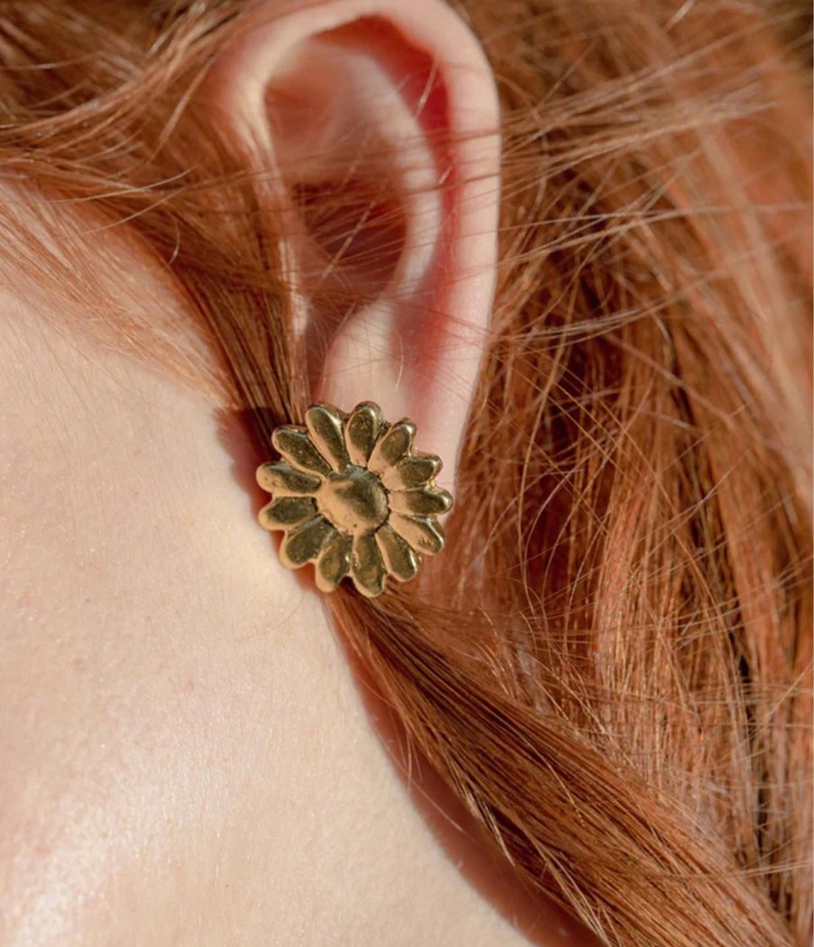 Accessories YSSO | Tiny Margarita Earrings In Gold