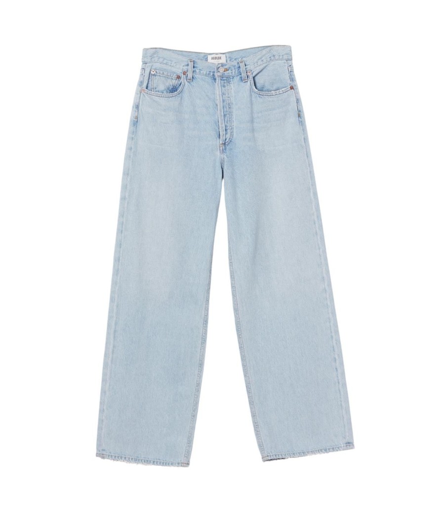 Clothing Agolde | Low Slung Baggy Jean In Fragment