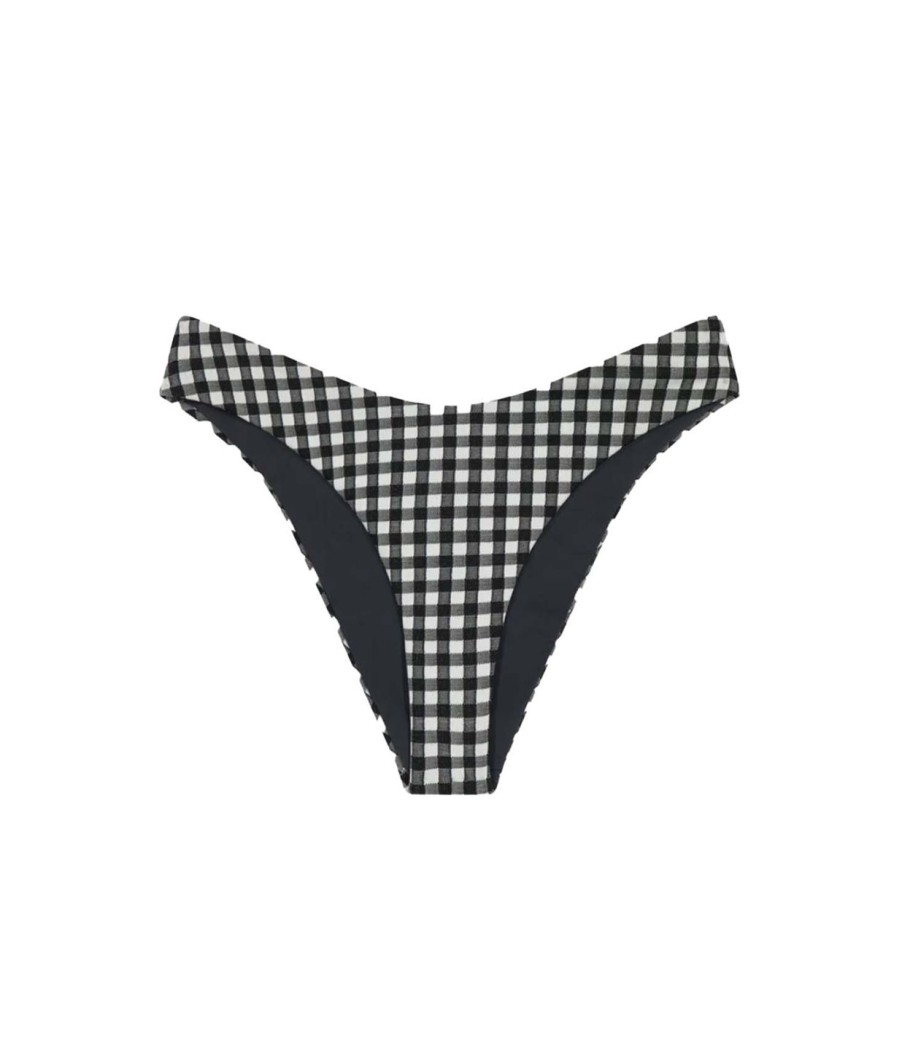 Clothing Mara Hoffman | Cece Bikini Bottom In Olympia Plaid