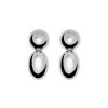 Accessories Lie Studio | Klara Droplet Earrings In Silver