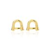 Accessories Rylan | Link Stud Earrings In Gold