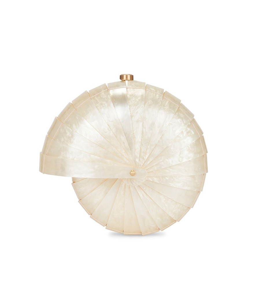 Accessories Cult Gaia | Sirena Clutch In Ivory