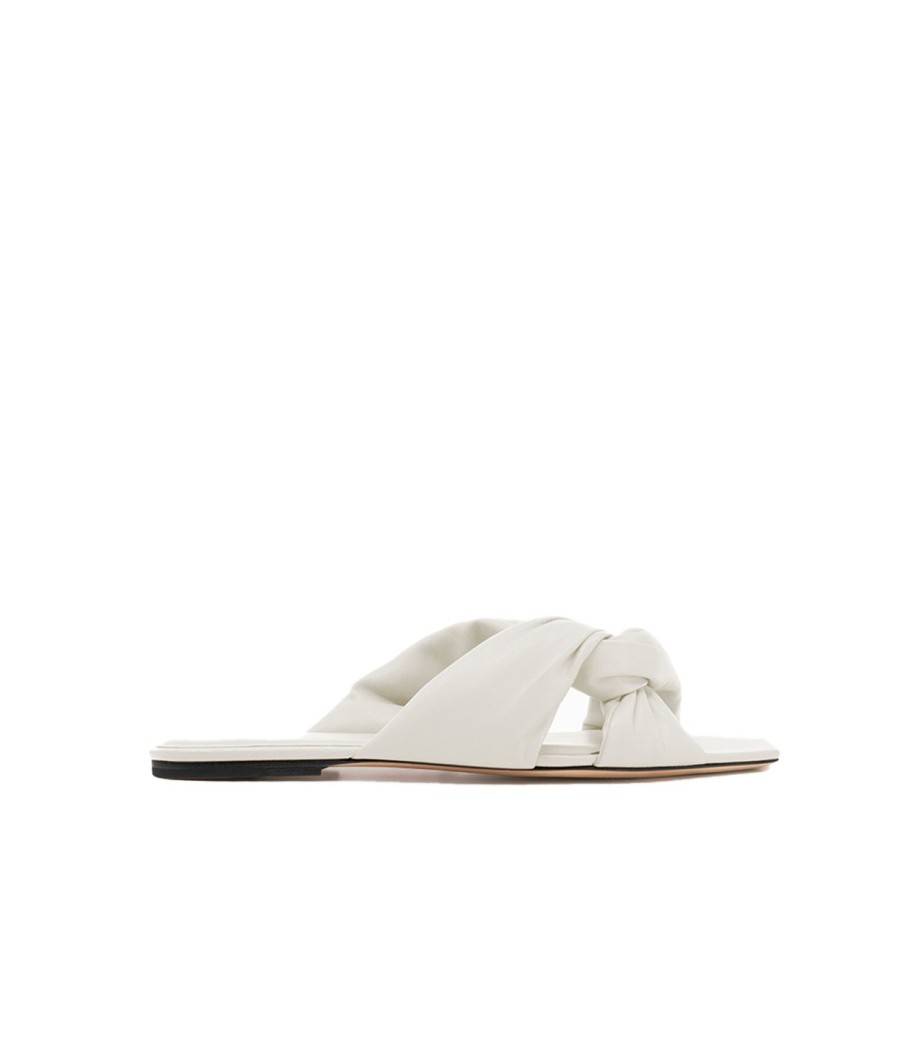 Shoes Studio Amelia | Pillow Loop Flat In Stone