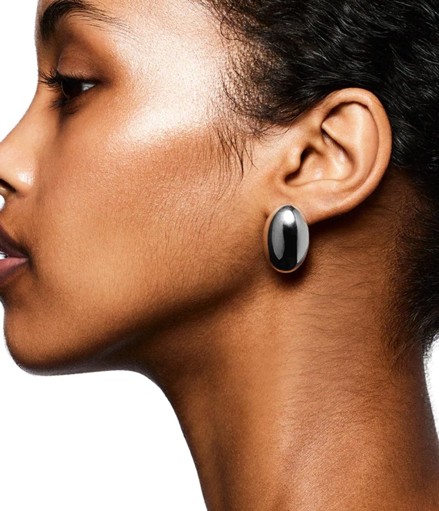 Accessories Lie Studio | Camille Earrings In Silver