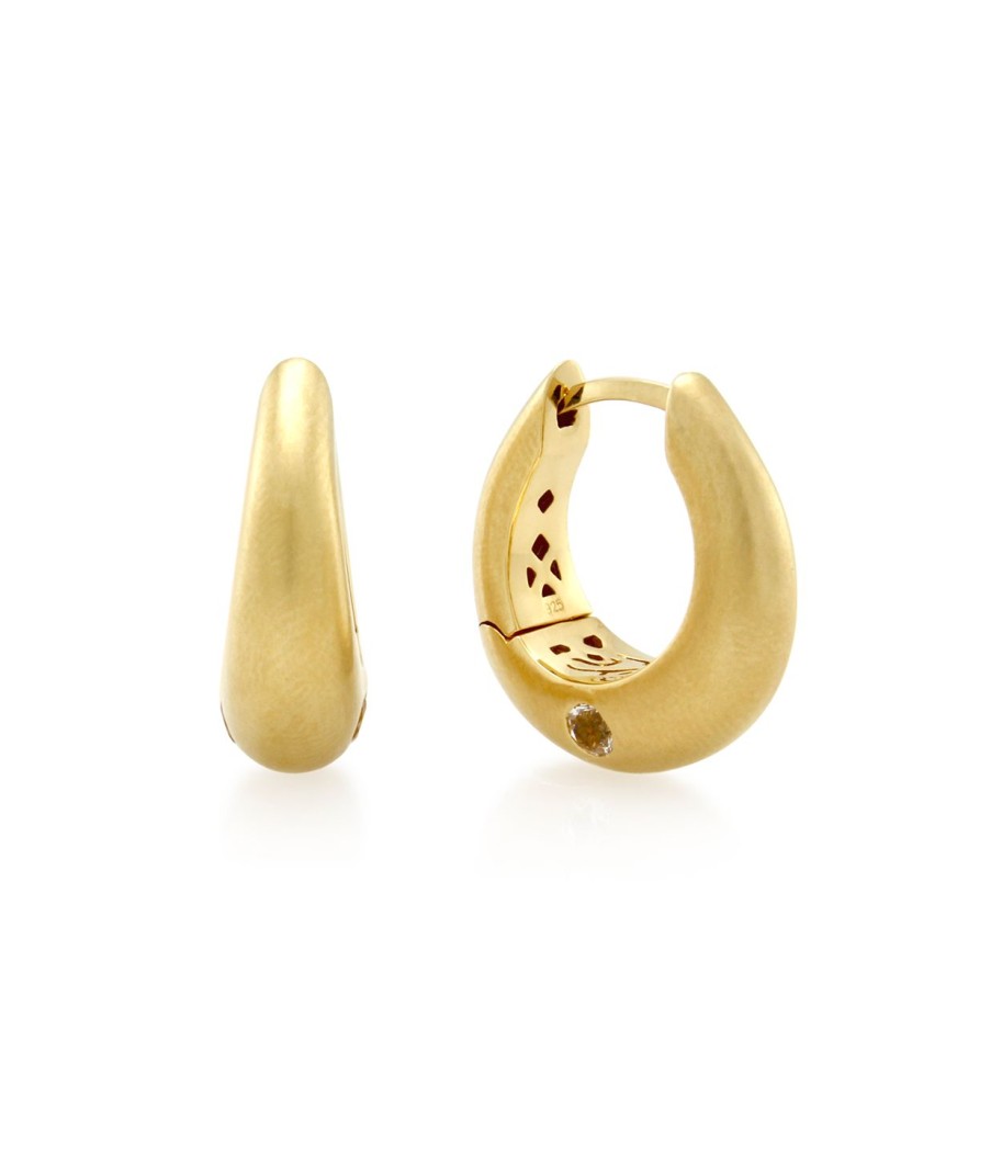 Accessories Mineraleir | Primrose Hoop In Gold