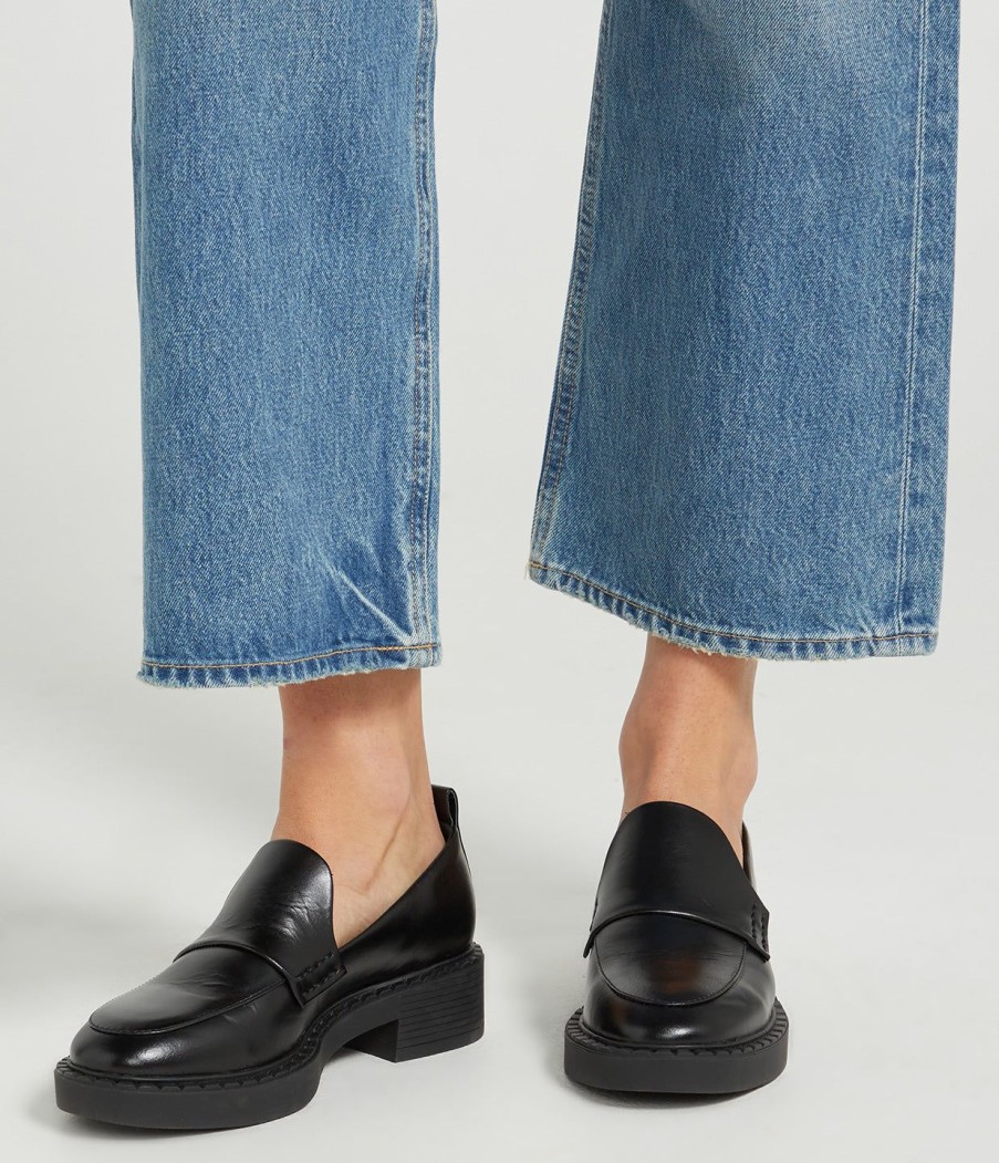 Shoes La Tribe | Fleur Loafer In Brushed Black